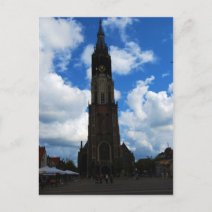 Church in Delft Postcard