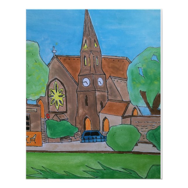Church in Essex /Southend Poster (Front)