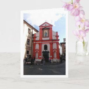 Church In Krakow, Poland Card