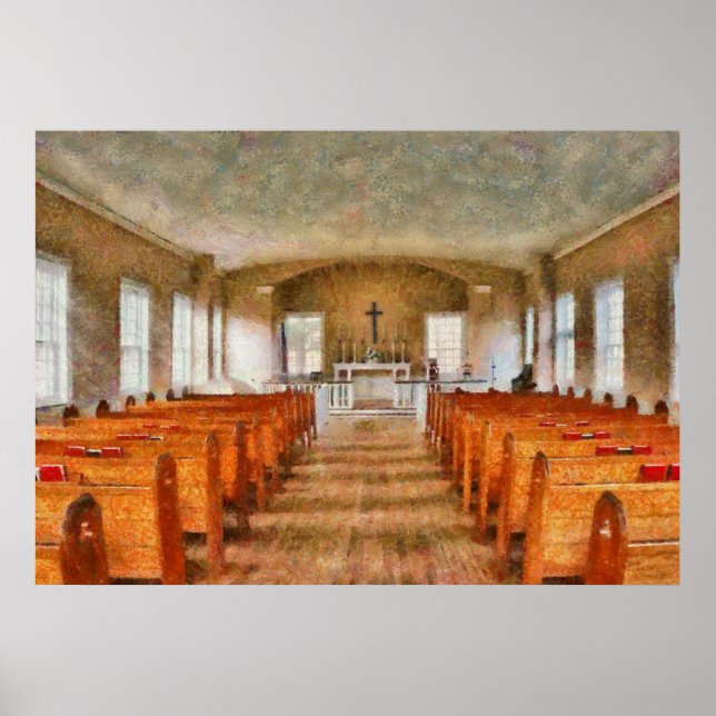 Church - Inside a church Poster (Front)