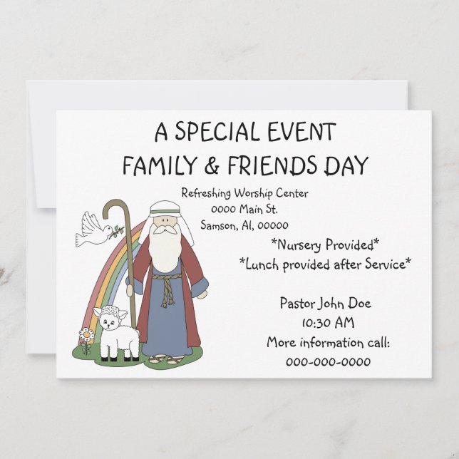 Church Invitation Gathering Special Event (Front)
