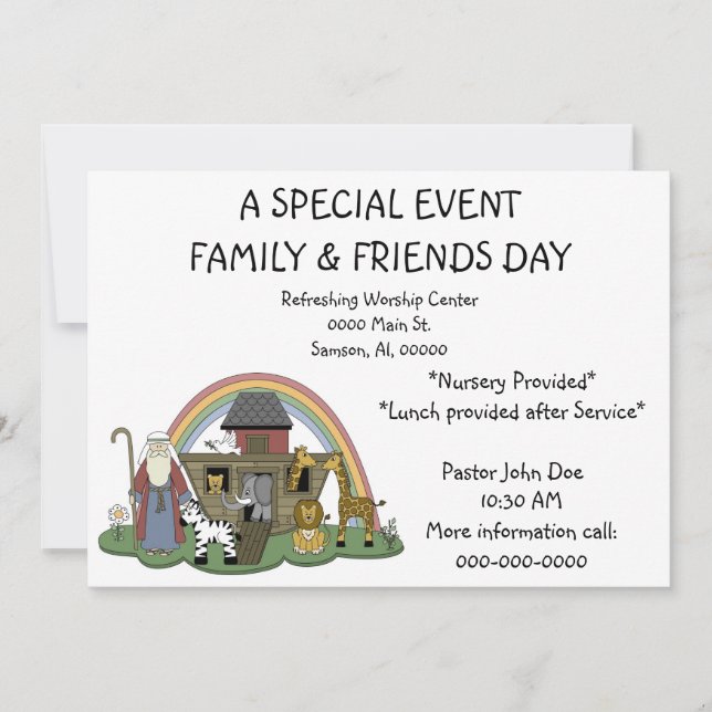 Church Invitation Gathering Special Event (Front)