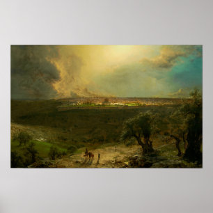 Church - Jerusalem From The Mount Of Olives Poster