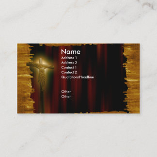 church_jesus_business business card