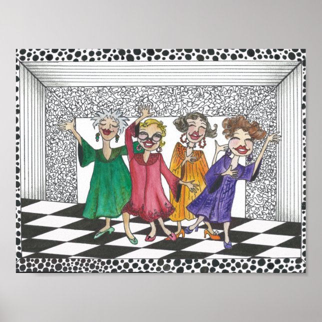 Church Ladies Performing in all their Glory Poster (Front)