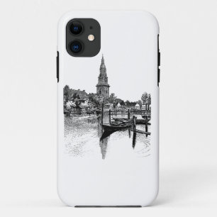 church lake buildings iPhone 11 case