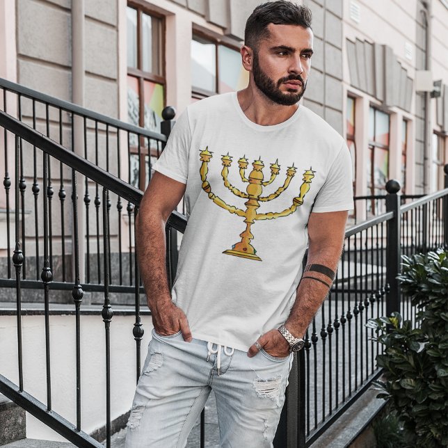 Church Menorah T-Shirt (Creator Uploaded)