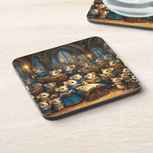 Church Mouse Choir Coaster