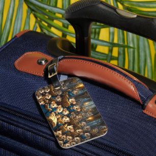 Church Mouse Choir Luggage Tag