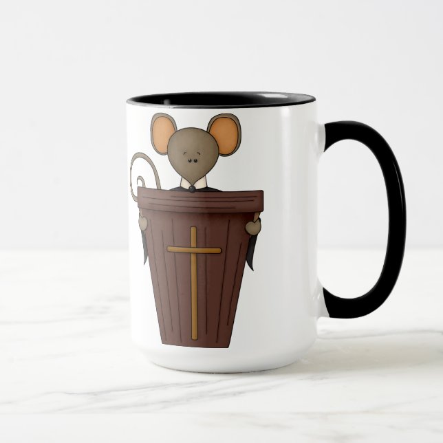 Church Mouse Mug (Right)