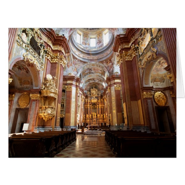 Church Of Abbey Melk, Lower Austria (Front Horizontal)