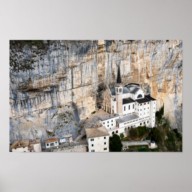 Church of Madonna della Corona Poster (Front)
