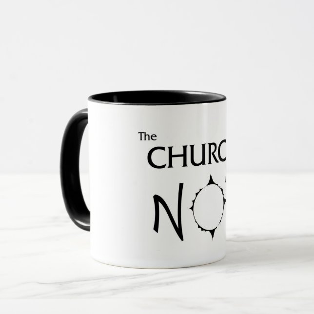 Church of Not Coffee Mug (Front Left)