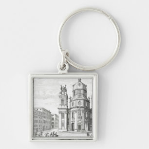 Church of Notre Dame, Salzburg, Austria, from 'Ent Key Ring