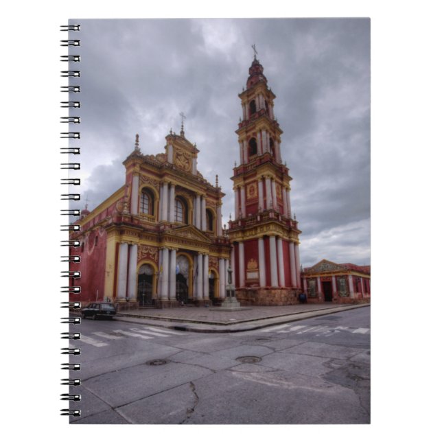 Church Of Saint Francis In Salta Notebook (Front)
