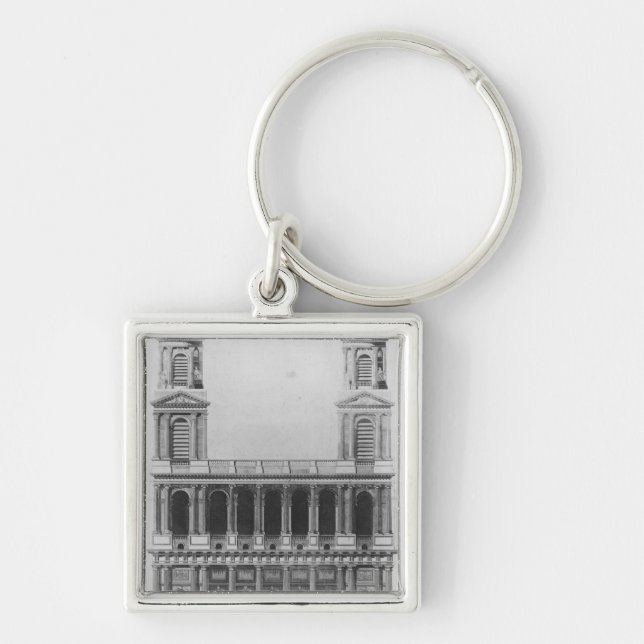 Church of Saint-Sulpice Key Ring (Front)