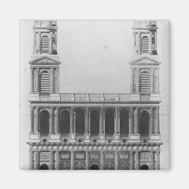 Church of Saint-Sulpice Magnet (Front)