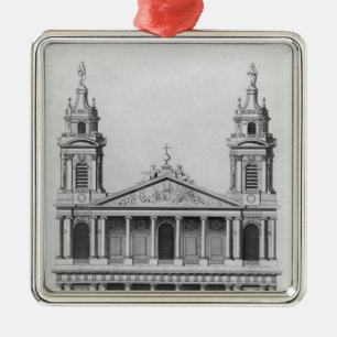 Church of Saint-Sulpice Metal Tree Decoration