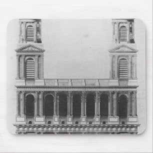 Church of Saint-Sulpice Mouse Pad