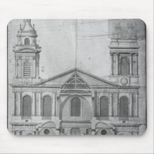 Church of Saint-Sulpice Mouse Pad