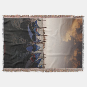 Church of San Giorgio Maggiore Throw Blanket