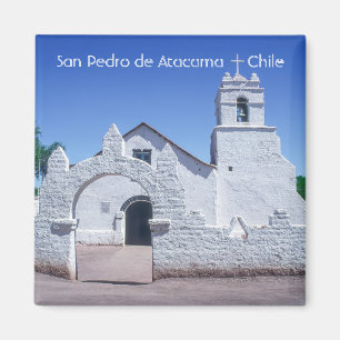 Church of San Pedro de Atacama - Chile Magnet