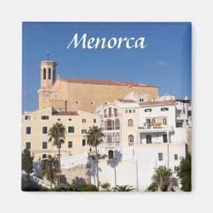 Church of Santa Maria - Mahon, Menorca, Spain Magnet