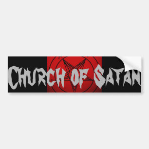 CHURCH OF SATAN BUMPER STICKER