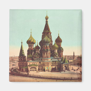 Church of St. Basil, Red Square Moscow Magnet