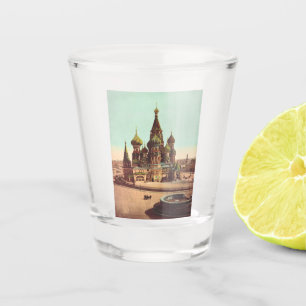 Church of St. Basil, Red Square Moscow Shot Glass