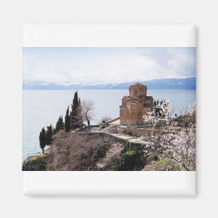 Church of St John at Kaneo in Ohrid Magnet