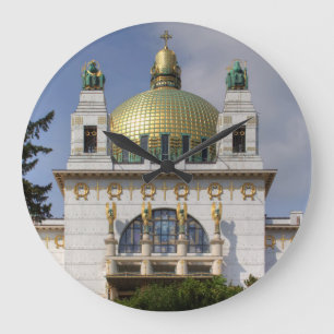 Church of St. Leopold Vienna Austria Large Clock