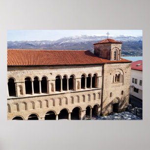 Church of St. Sophia in Ohrid Poster