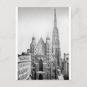 Church of St. Stephens, Vienna circa 1890 Postcard