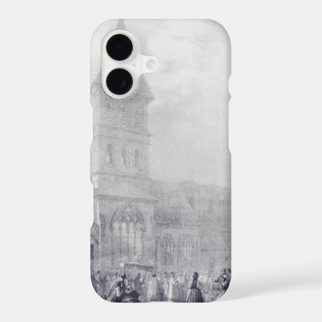 Church of the Abbey of Saint Philibert at Tounus (Back)