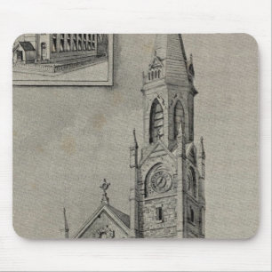 Church of the Assumption, Ansonia, Conn Mouse Pad