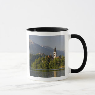 Church of the Assumption on island in Lake Mug