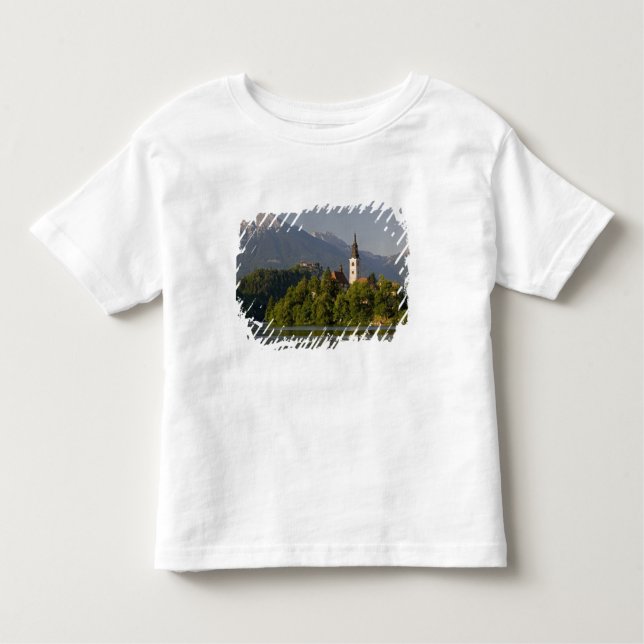 Church of the Assumption on island in Lake Toddler T-Shirt (Front)