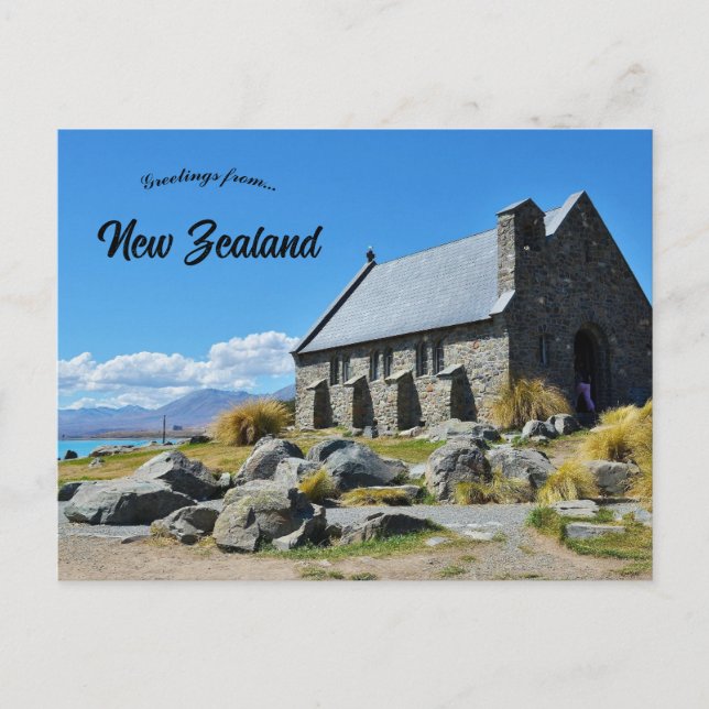 Church of the Good Shepherd Tekapo New Zealand Postcard (Front)