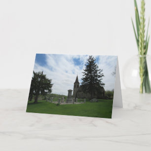 “Church of The Holy Cross Landscape” Sympathy Card