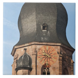 Church of the Holy Ghost in Old Town Heidelberg Tile