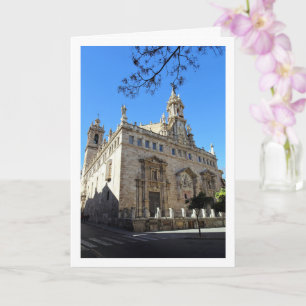 Church of the Santos Juanes, Valencia City, Spain Card