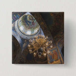 Church of the Saviour of Spilled Blood 15 Cm Square Badge