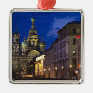 Church of the Saviour of Spilled Blood 3 Metal Ornament