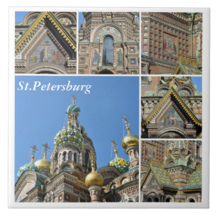 Church of the Saviour on Blood, St.Petersburg Tile