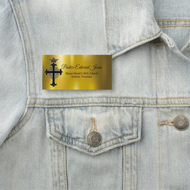 Church Officer's Name Tag (In Situ)