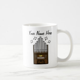 Church Organ Custom Mug Organist Musician Gift