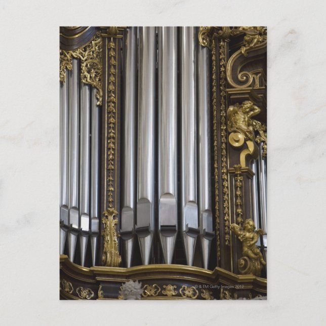 Church Organ Postcard (Front)