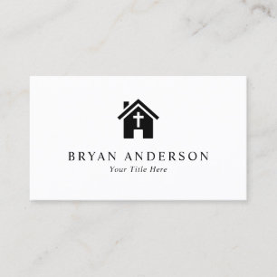 Church Pastor Business Card