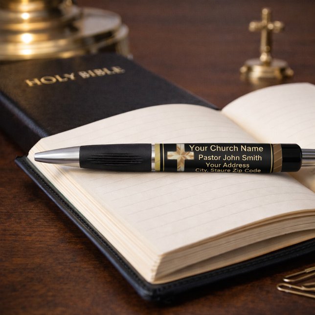 Church Pastor Classy Gold And Black  (Creator Uploaded)